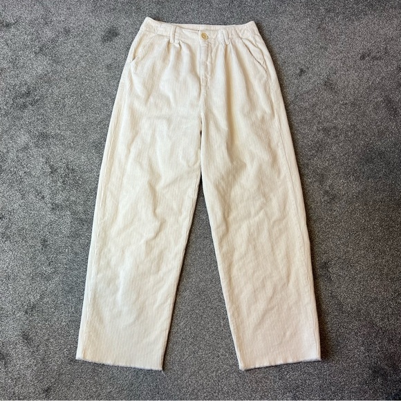 rudy jude sal cream corduroy trousers - Picture 2 of 13